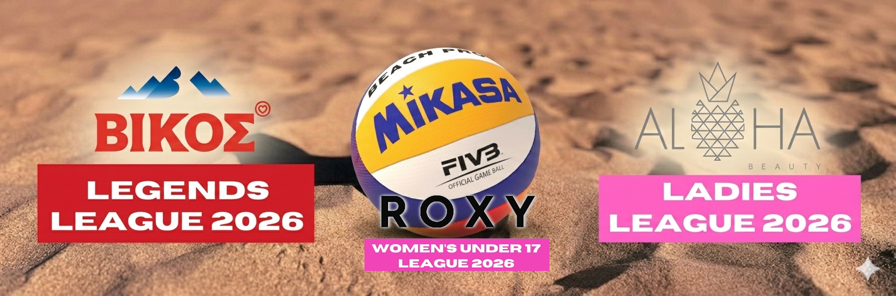 Beach Volley Leagues Ελλάδα 2026 – madeinsport.gr